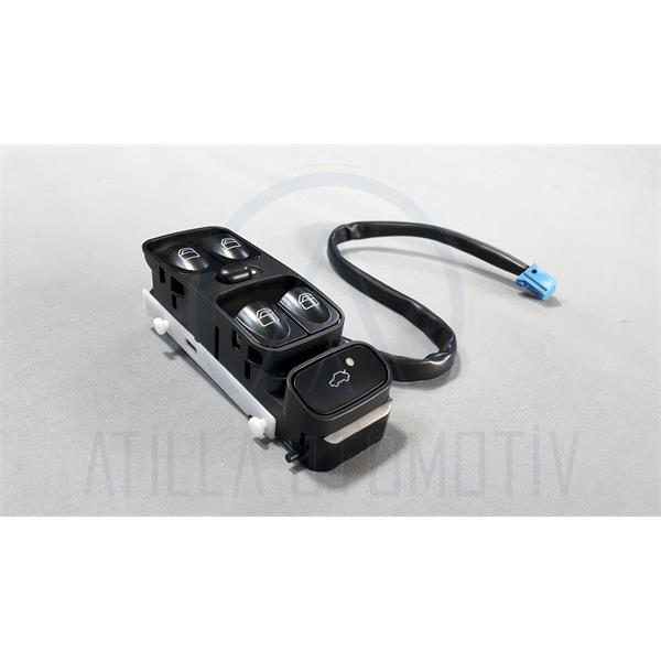 MERCEDES C SERİSİ W203 S203 2000-2007 CAM DÜĞMESİ ÖN SOL