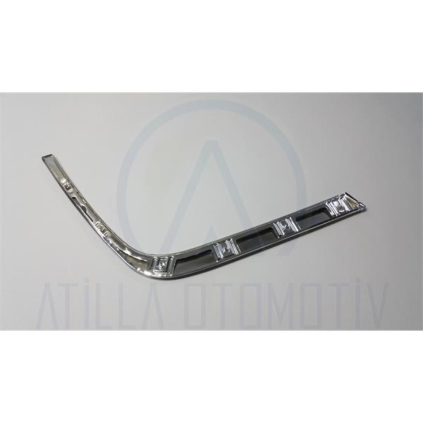 MERCEDES E SERİSİ W210 S210 1996-2003 ÖN TAMPON NİKELAJI SOL