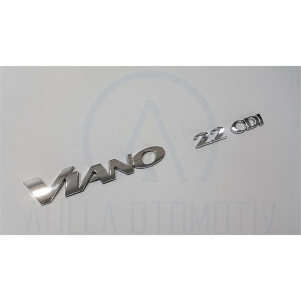 MERCEDES VİANO W369 2003-2013 2.2 CDİ BAGAJ YAZI SETİ