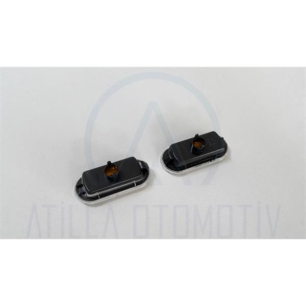 2 x SEAT ALHAMBRA 7V 1996-2010 ÇAMURLUK SİNYALİ GRİ