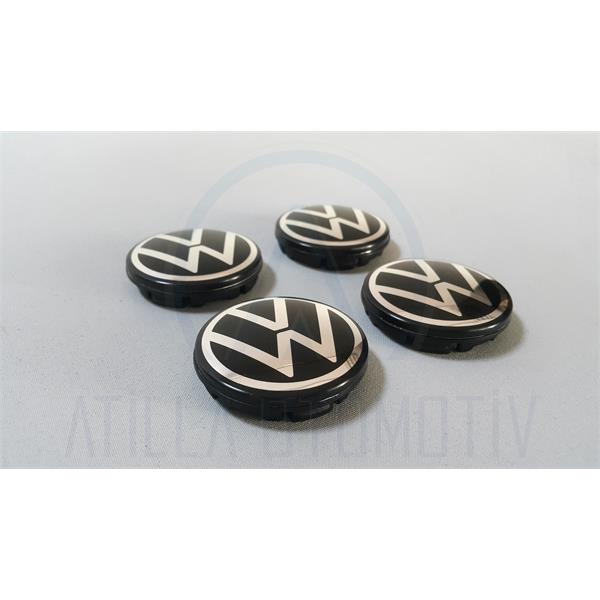 4 x VW POLO 2G 18-25 ÇELİK JANT GÖBEĞİ TAKIM 55MM 1S0601171