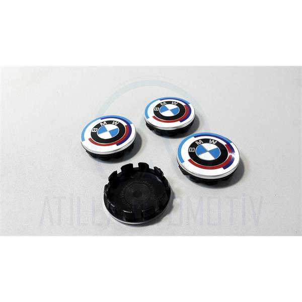 BMW 5 SERİSİ E39 E60 F07 F10 50. YIL ÇELİK JANT GÖBEK SETİ 68 MM