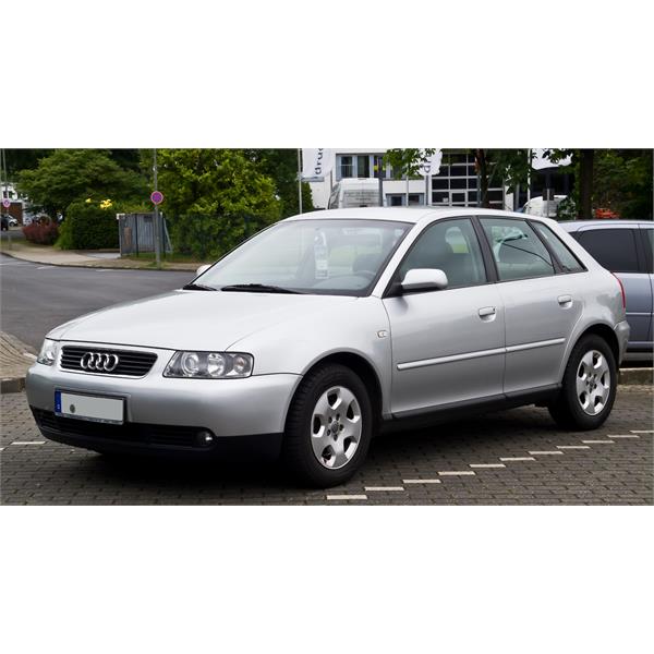 AUDİ A3 8L 2000-2003 ELEKTRİKLİ DIŞ DİKİZ AYNA CAMI MAVİ SOL