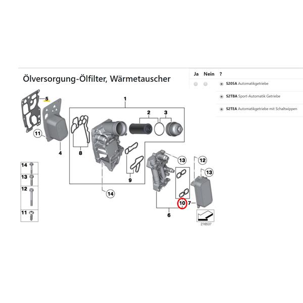 BMW 1 SERİSİ F20 F21 N47 TERMOSTAT GÖVDE CONTA TAKIMI 2 PARÇA