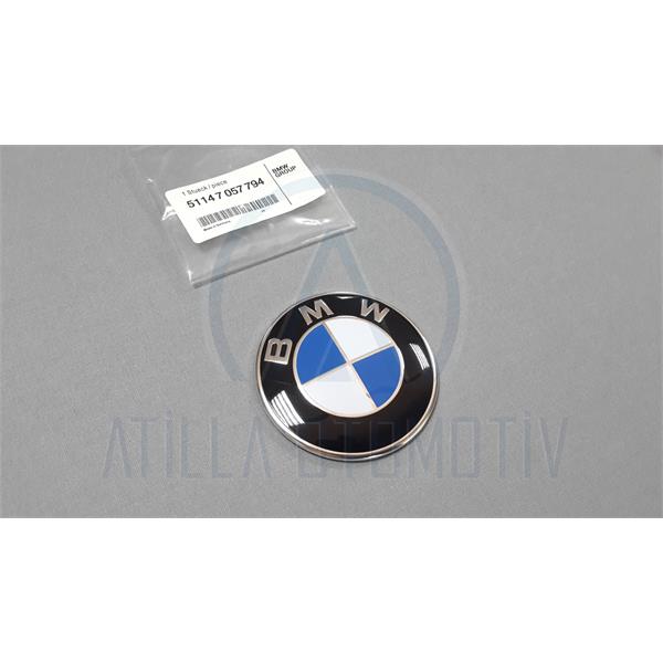 BMW Z SERİSİ Z4 E85 E86 ÇAMURLUK ARMASI LOGO 82MM