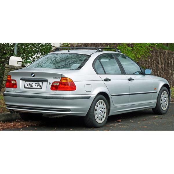 BMW 3 SERİSİ  E46 1998-2001 SEDAN ARKA TAMPON BANDI SAĞ SİYAH