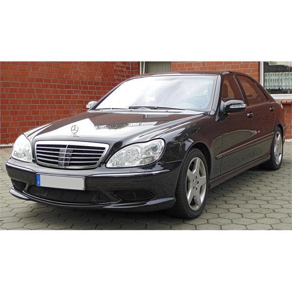 MERCEDES S SERİSİ W220 2001-2005 ÖN TAMPON NİKELAJI SOL