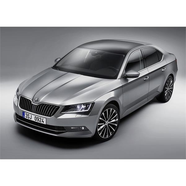 SKODA SUPERB 3V 2015-2020 TAMPON IZGARASI NİKELAJLI SOL