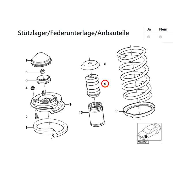 2 x BMW 3 SERİSİ E36 90-99 ÖN AMORTİSÖR DARBE TOZ LASTİĞİ TRUCKTEC