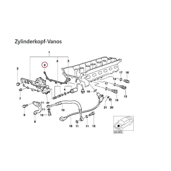 BMW 3 SERİSİ E36 1990-1999 M50 M52 VANOS CONTASI ELRİNG