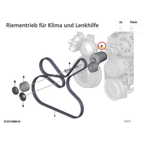 BMW 7 SERİSİ 08-15 F01 F02 730d N57 GERGİ KÜTÜĞÜ BİLYALI İNA