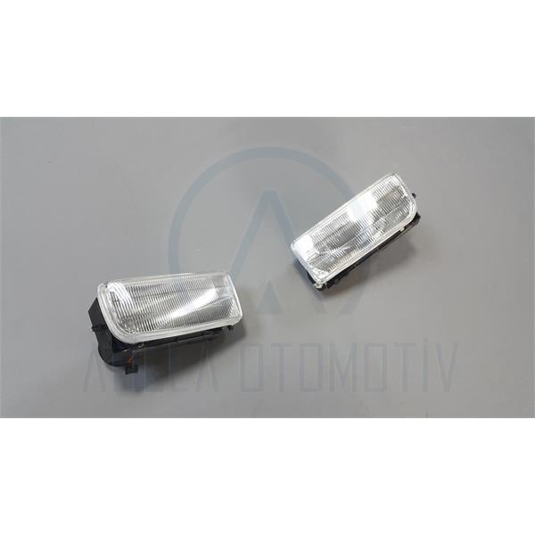 2 x BMW 3 SERİSİ E36 1990-1999 ÖN SİS FARI BUZLU SOL-SAĞ TAKIM